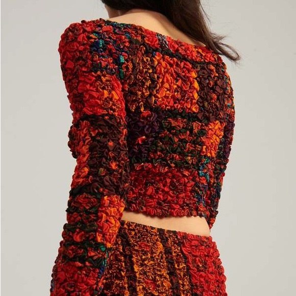 Mara Hoffman NWT Soma long sleeved cropped top size L & 2X available - Picture 3 of 7